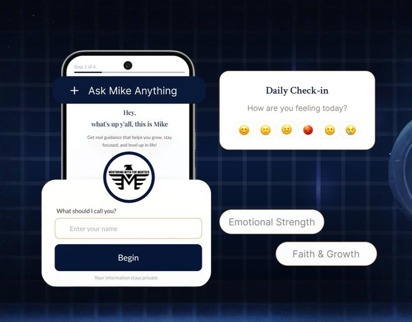 Mike AI Chat Mobile App UI/UX Design Portfolio Case Study